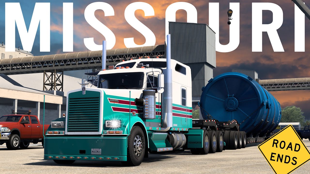 ATS Missouri DLC Preview I Early Access ᐅ Special Transport [488] AMERICAN TRUCK SIMULATOR