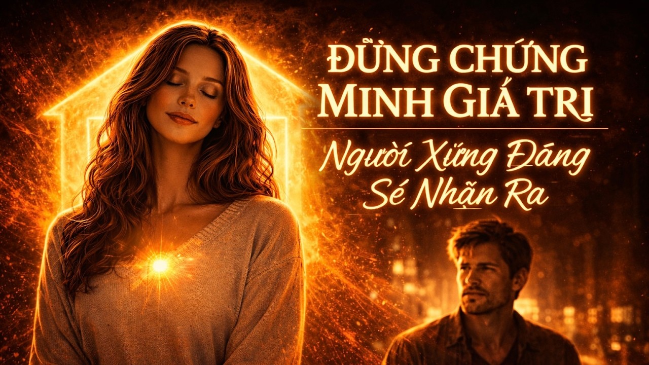 Osho: Đừng Chứng Minh Giá Trị – Người Xứng Đáng Sẽ Nhận Ra.