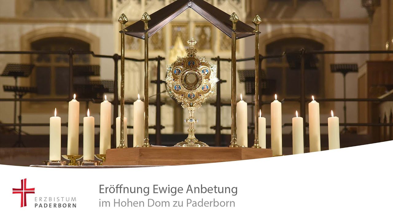 Live: Eröffnung der Ewigen Anbetung