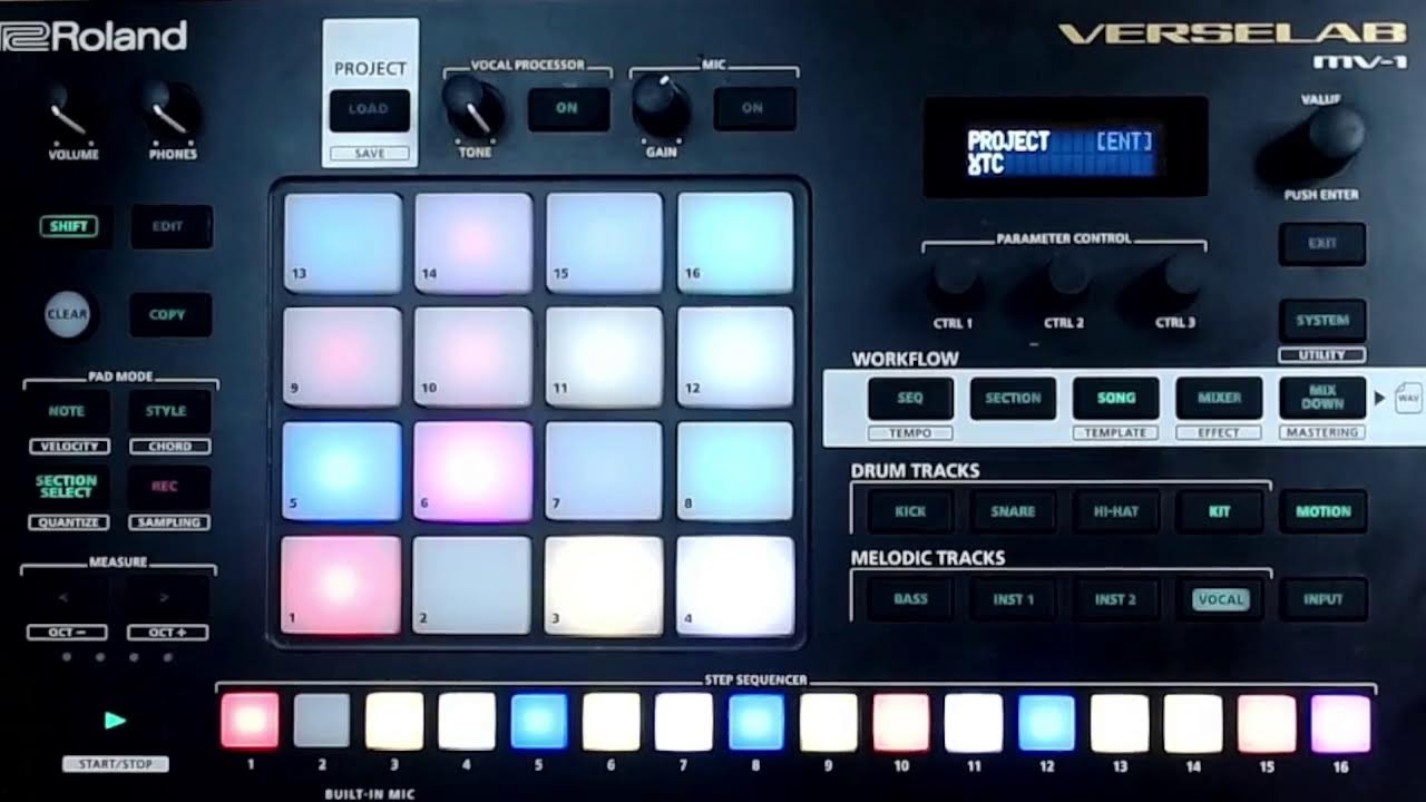 Roland Verselab MV 1 (Mixing and Mastering) How to Use the Roland VERSELAB MV 1