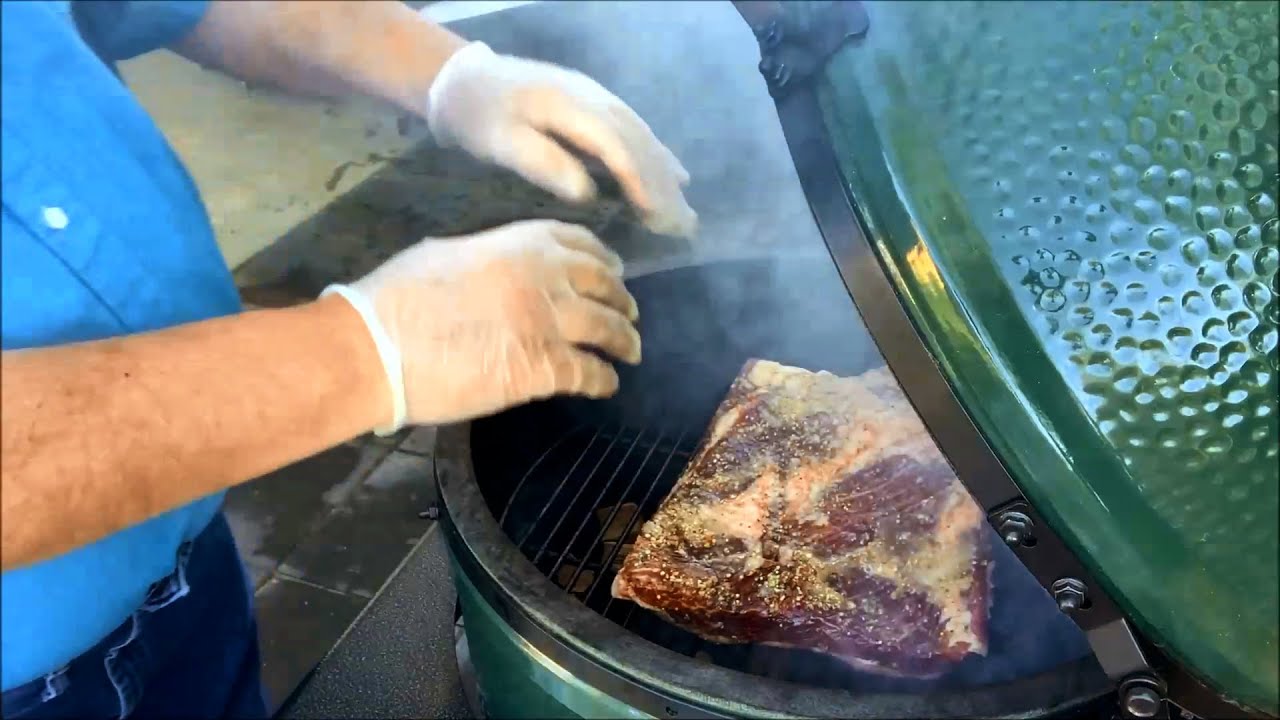 «Тающая во рту грудинка» от RD на Big Green Egg