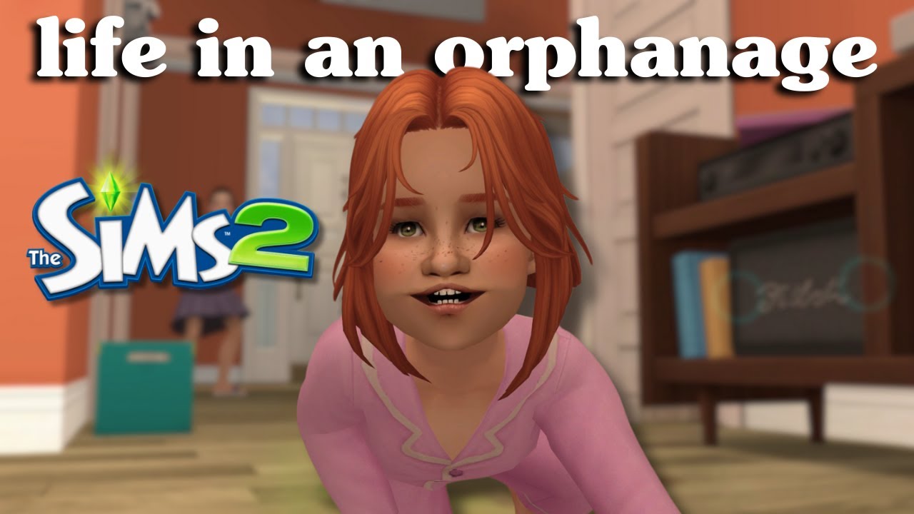 playing an orphanage in the sims 2 👶🫶🏠 sims 2 bacc