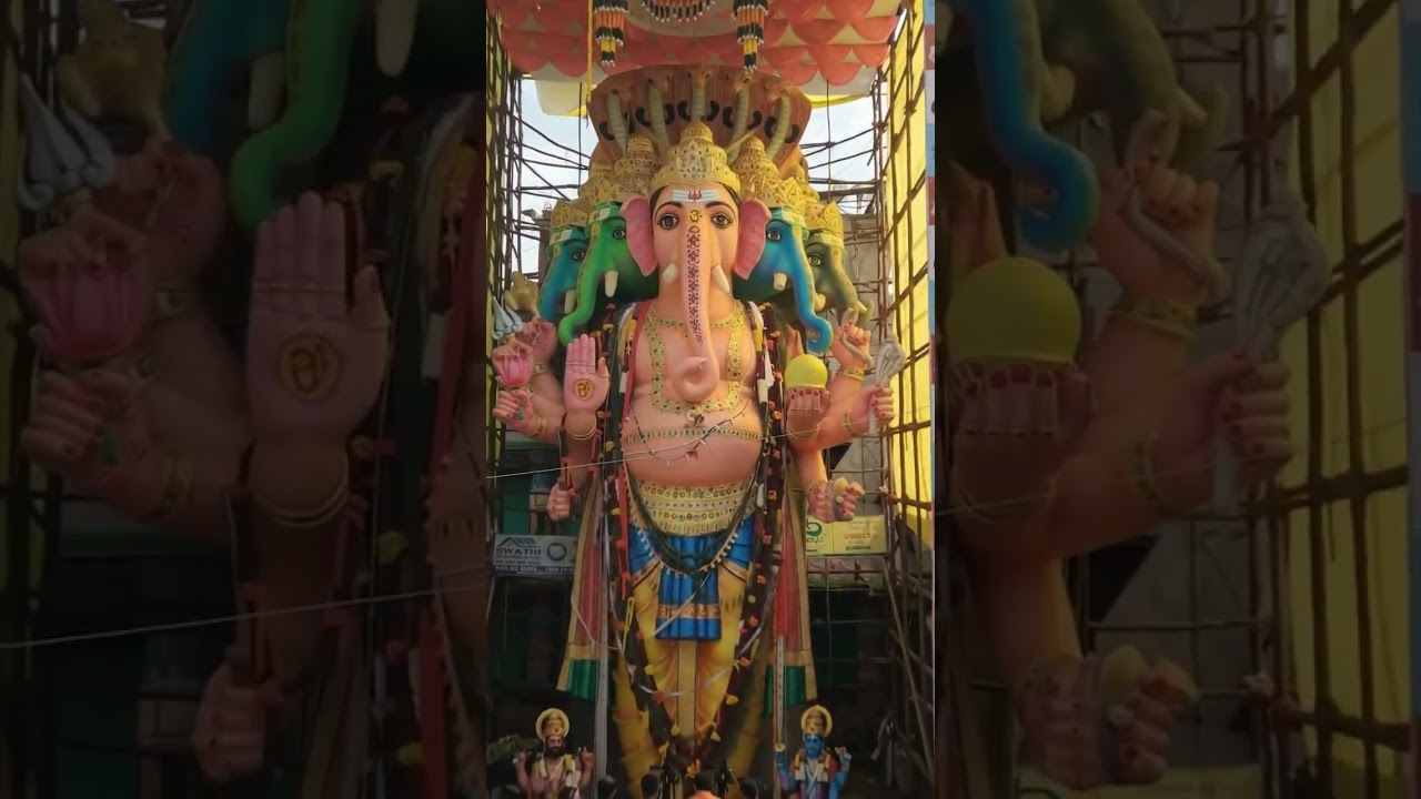 Khairtabad Bada Ganesh Drone View | Latest Update