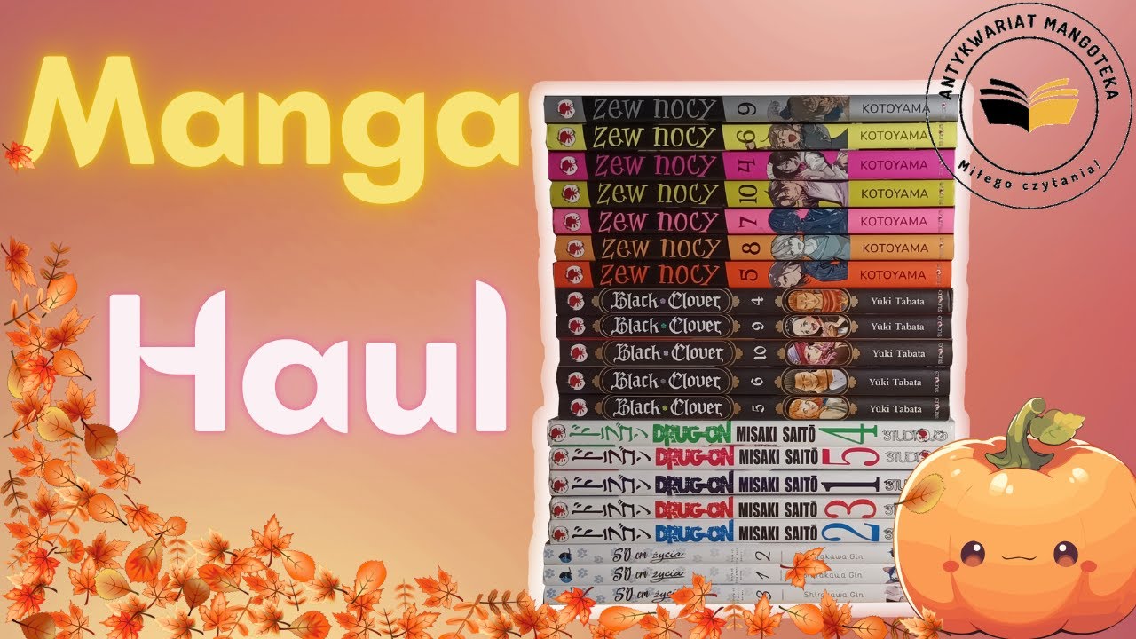 17. 15+ Manga Haul ~ Co tym razem wyszperałam na Mangotece 🤔