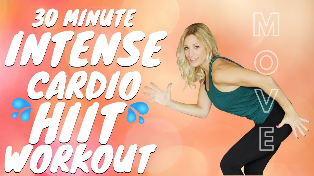 30 MINUTE INTENSE CARDIO HIIT WORKOUT | All Standing Cardio | Tracy Steen