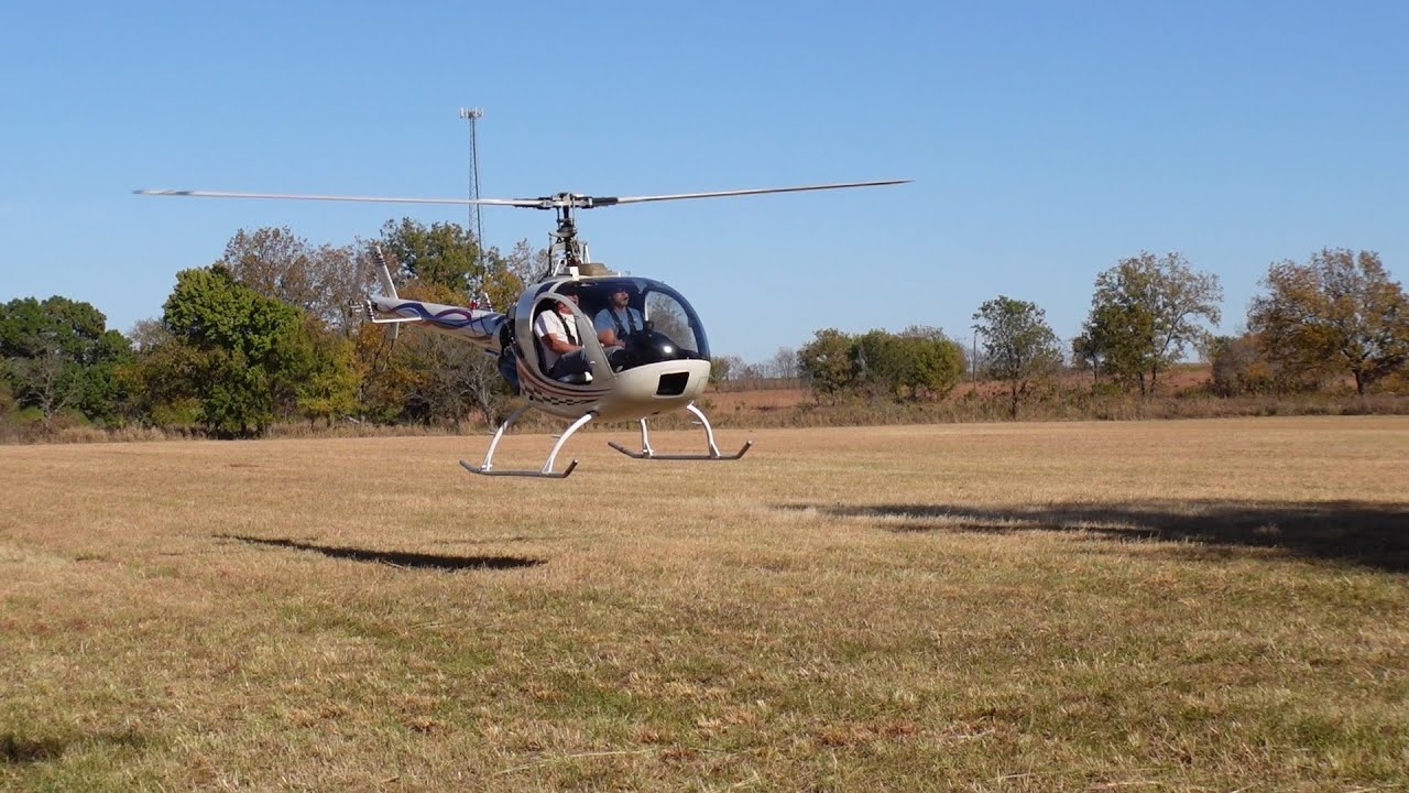 Rotorway 162F initial training   HD 720p