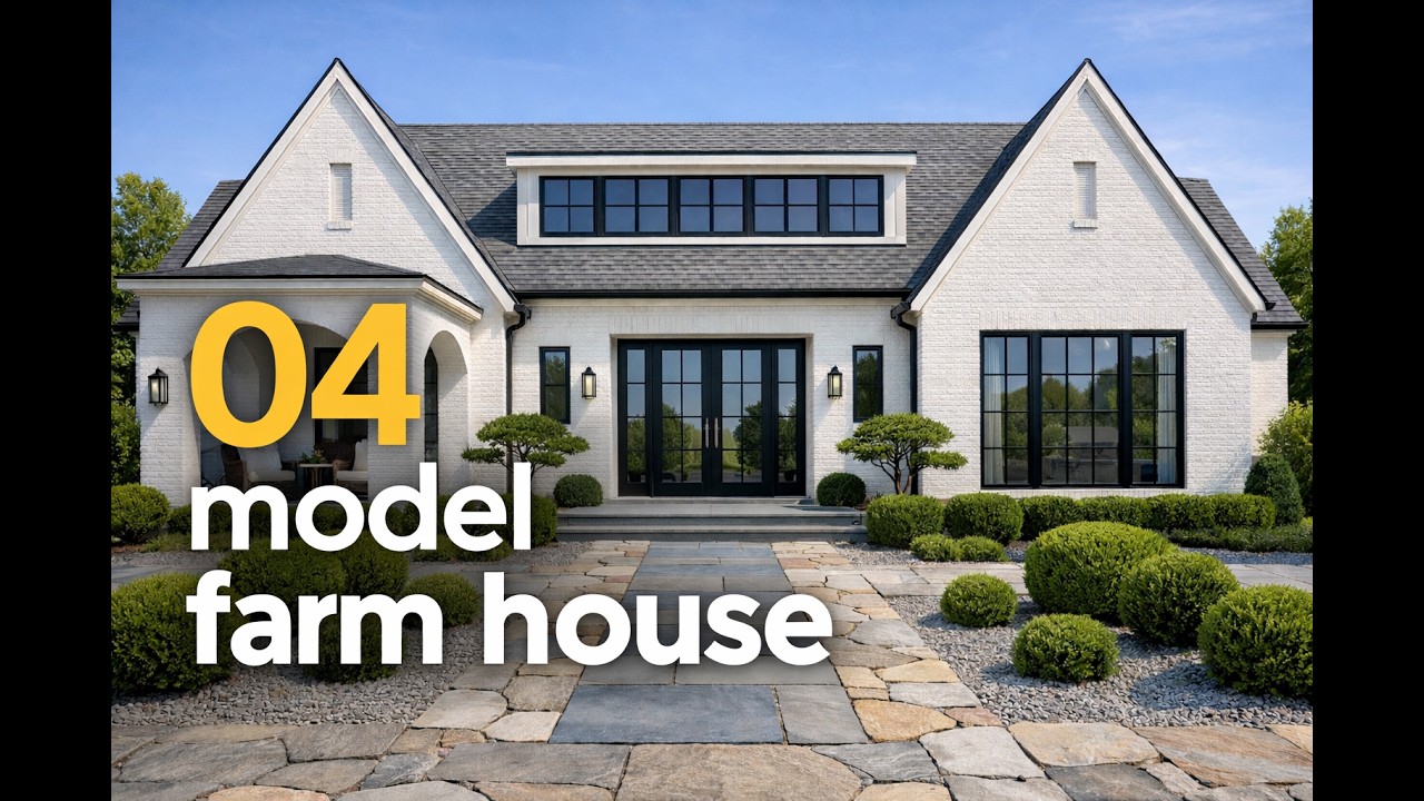 Top 4 Modern Farmhouse House Designs You'll Love | Dream Farmhouse Ideas