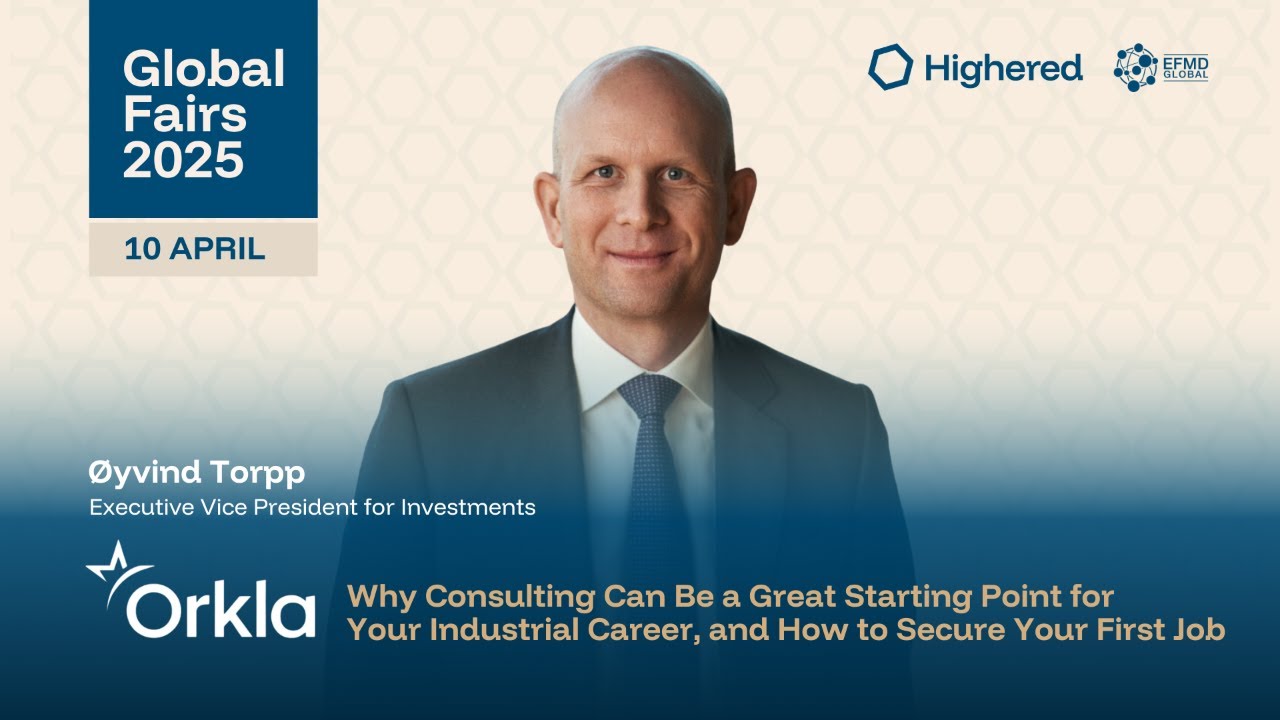 11th Global Fairs: Orkla— Talent Acquisition: Consulting vs industrial career