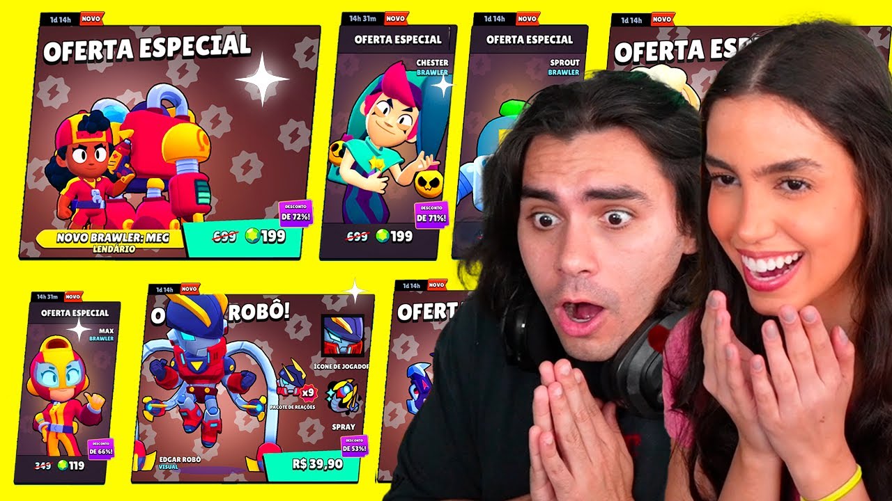 Зачищаю специальные предложения магазина в Brawl Stars!!