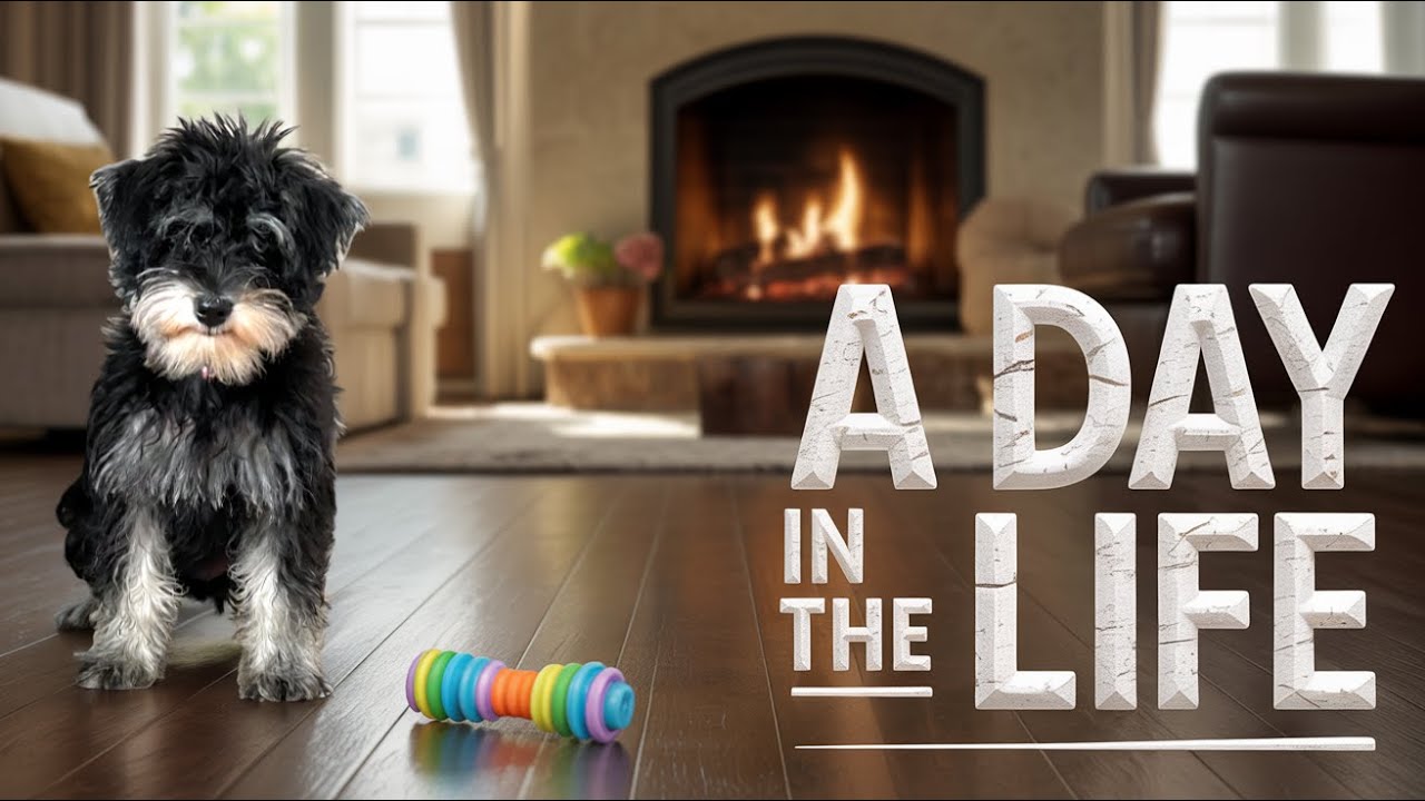 A Day in the Life of a Miniature Schnauzer Puppy