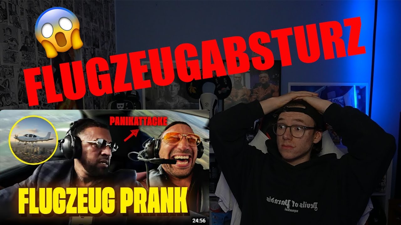 FLUGZEUGABSTURZ PRANK😱😡 Max und Mo staffel 2 - Maniix reagiert