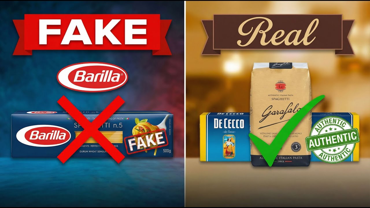 The 10 US Pasta Brands That Are Totally Fake Despite the Box Claims!