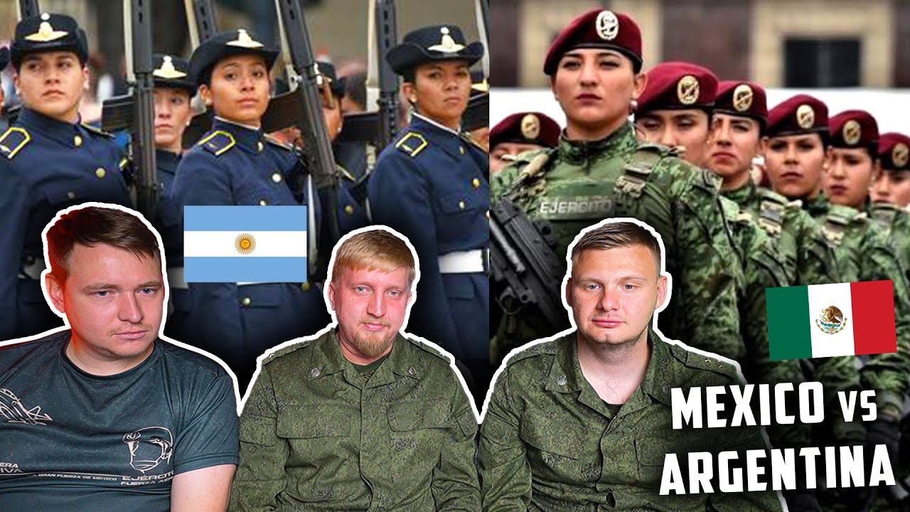 MILITARES RUSOS SE IMPRESIONAN con EL DESFILE DE TROPAS FEMENINAS de MÉXICO vs ARGENTINA