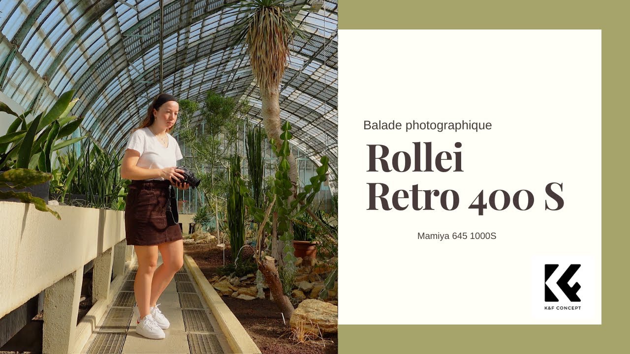 Je teste la pellicule rollei retro 400S et le sac à dos K&F CONCEPT
