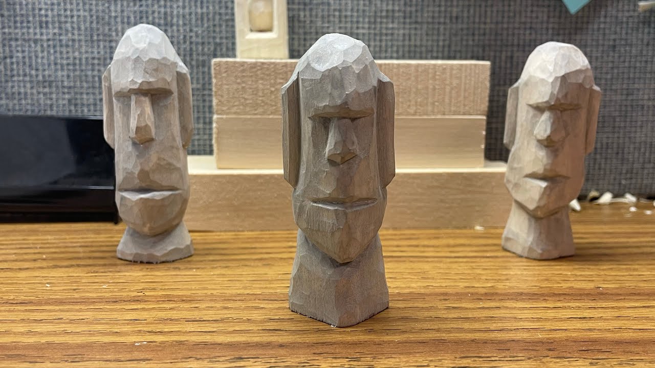 Easter Island Head Carving