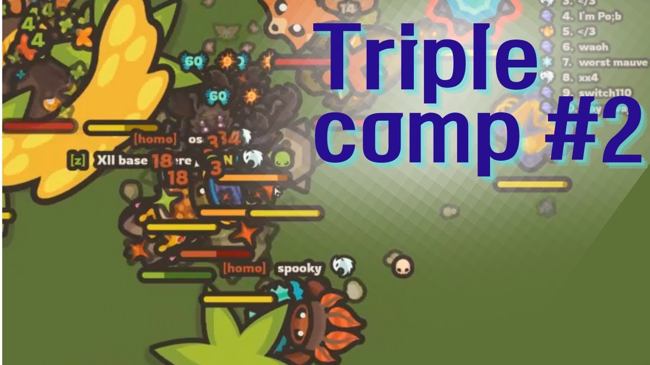 [Taming.io] kills & triple comp #2