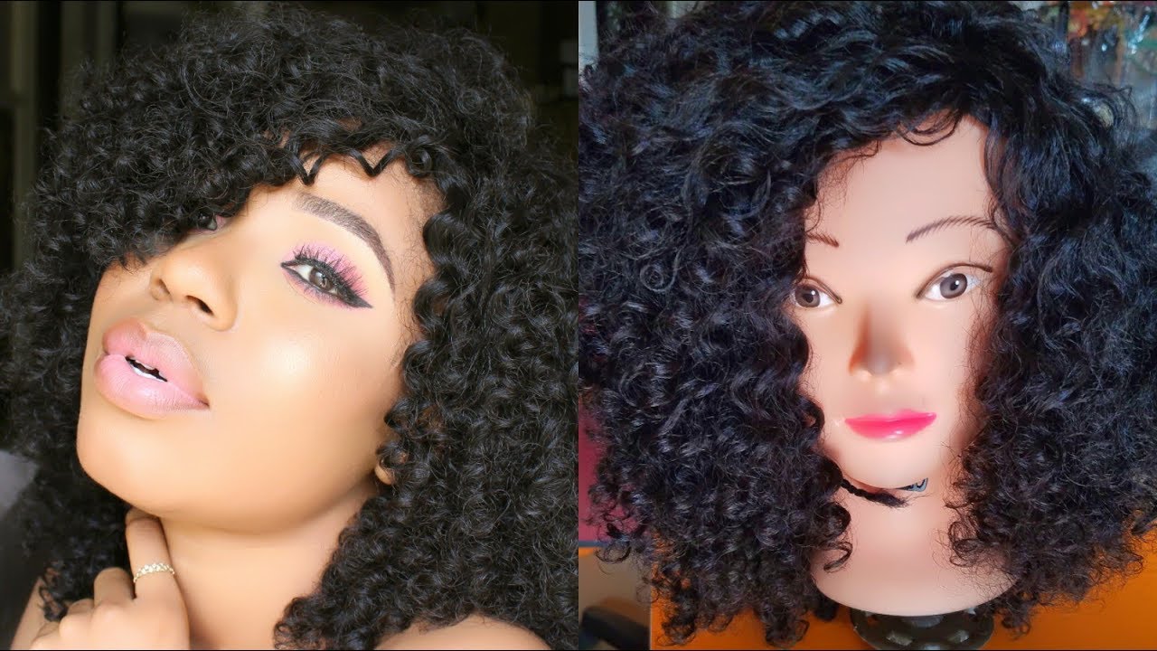 FULL SEW IN WIG NO LACE CLOSURE  #2 / CURLY HAIR / NOBLE HAIR