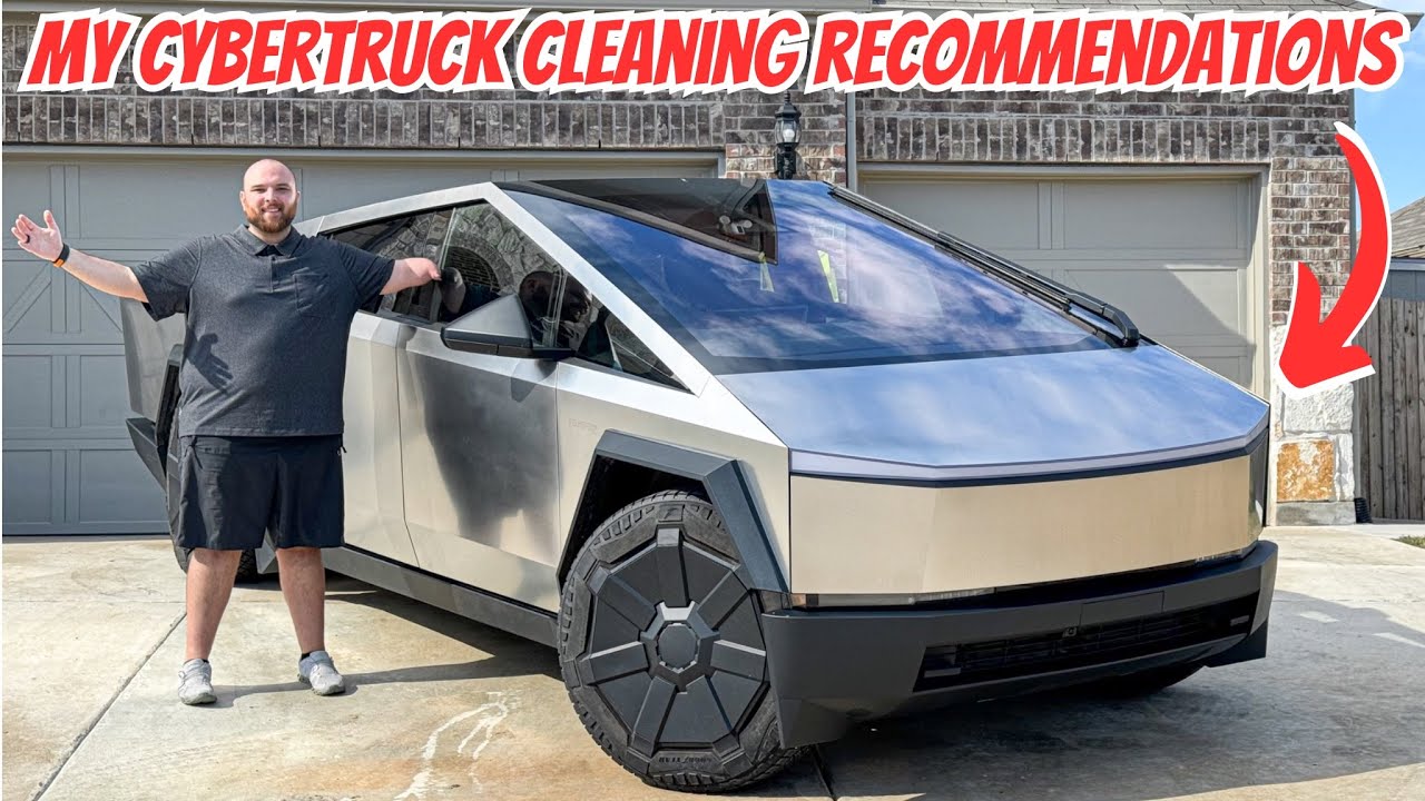Cybertruck Detail Final Episode! Every Product I Recommend To Use On HFS Stainless Steel