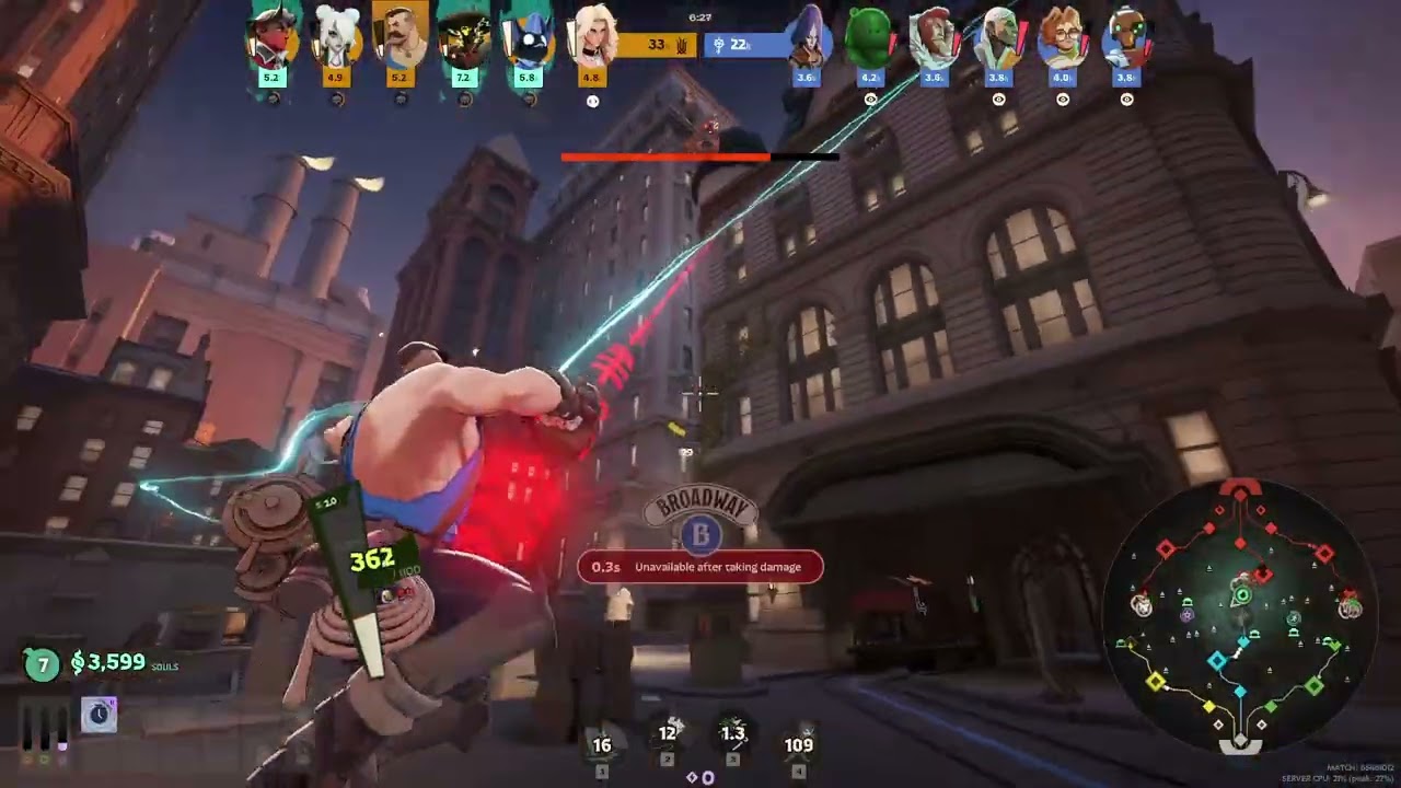 Deadlock Lash Gameplay