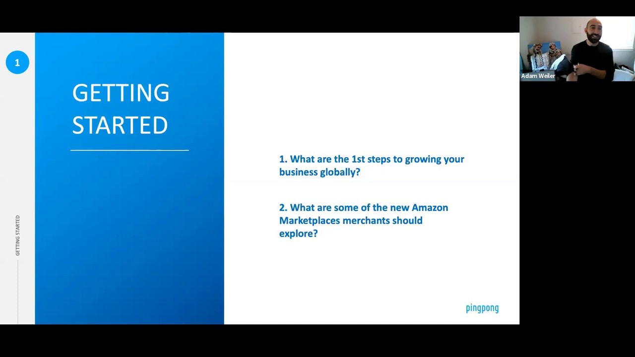 HOW TO- International Amazon Expansion with Sunken Stone & Ping Pong Payments