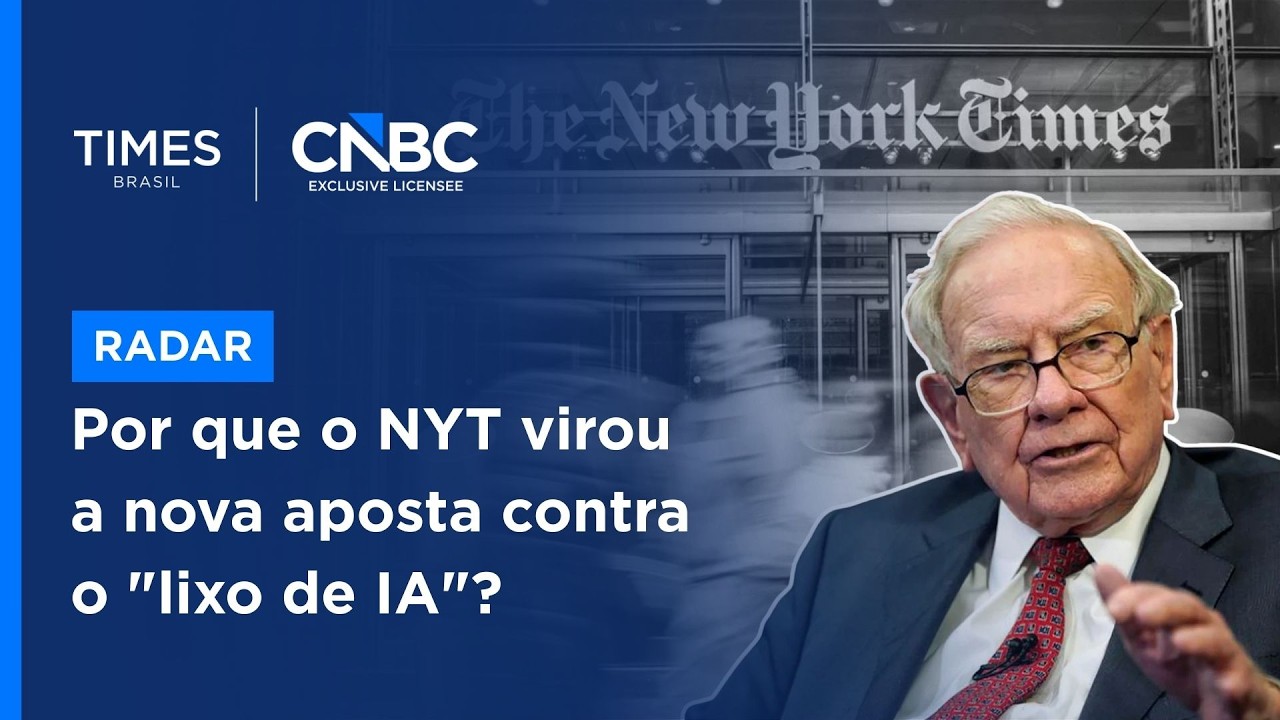 Buffett investe US$ 350 milhões no The New York Times e troca Apple por Google