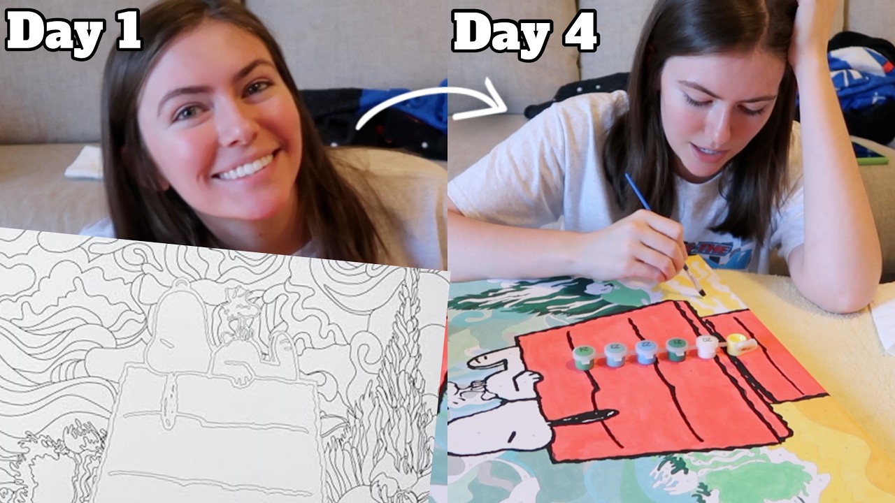 I Tried the HARDEST Paint by Numbers