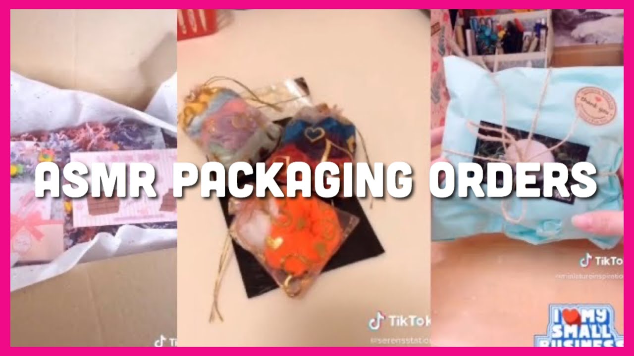 Asmr Packaging Orders! | TikTok Compilation