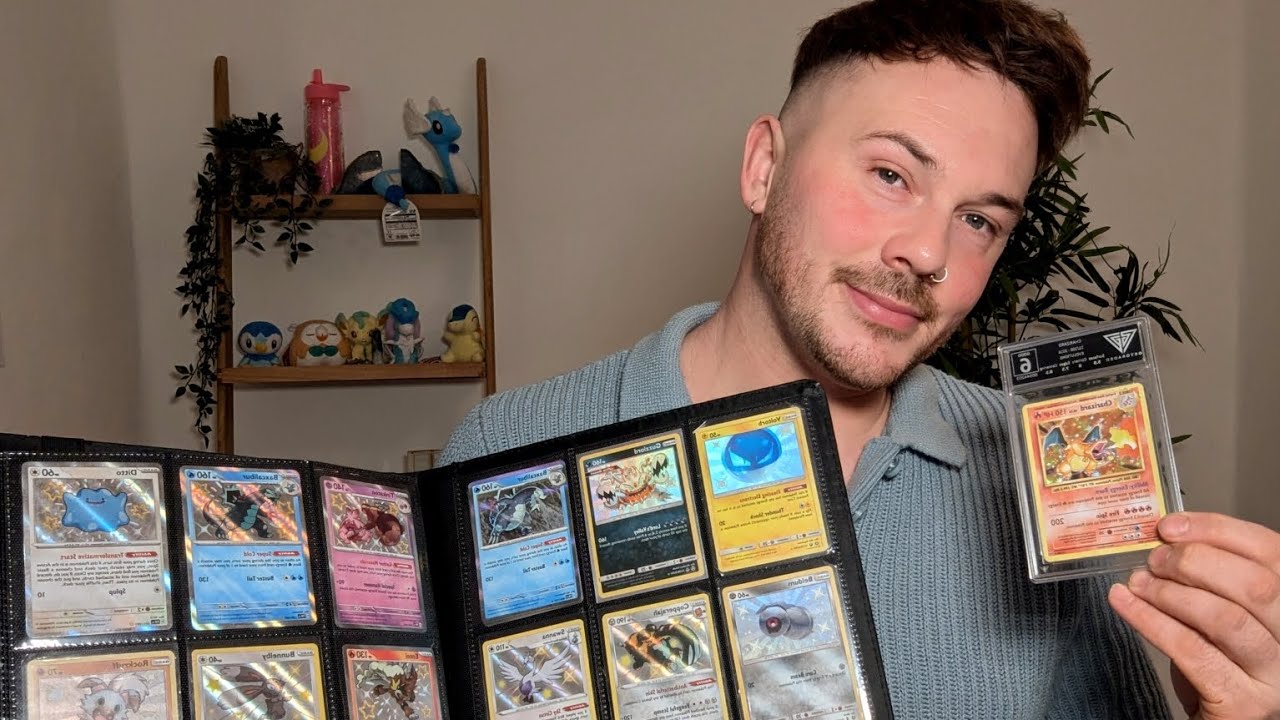 ASMR Pokémon card store roleplay (Pokémon card sales person) 🛌💤