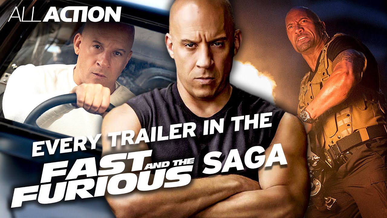 Every Trailer from The Fast & Furious Saga (So Far) | All Action