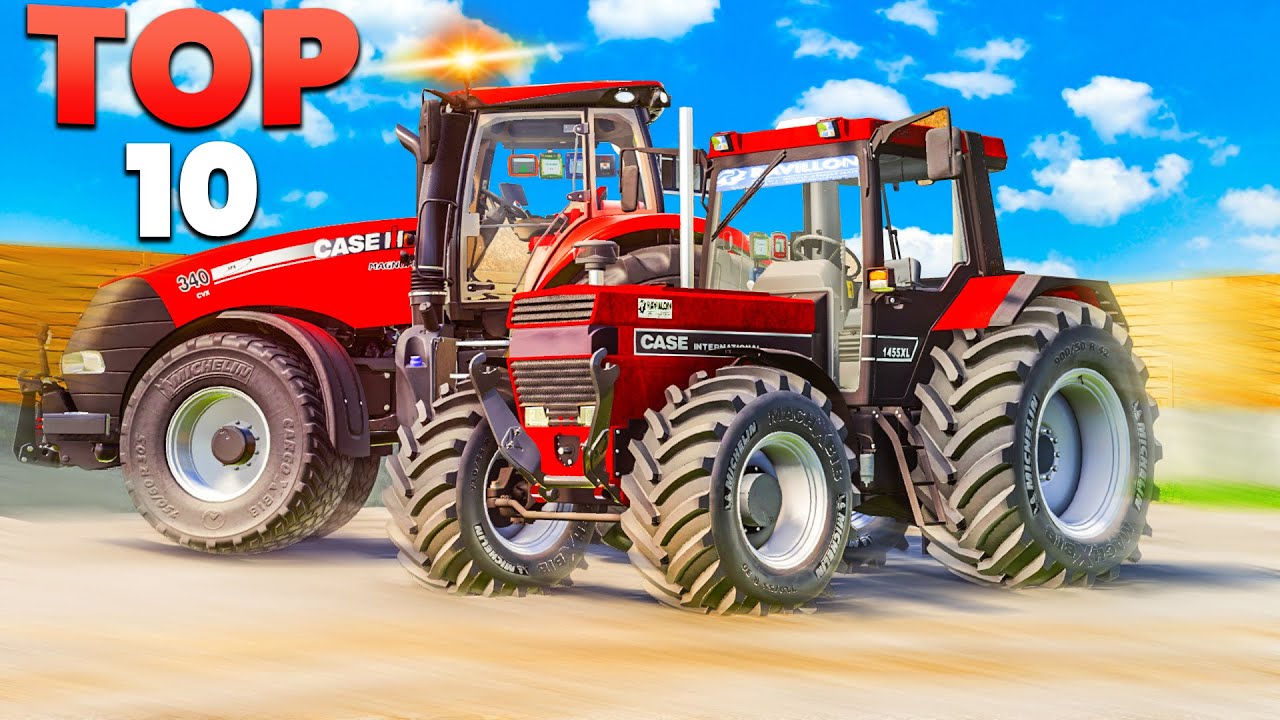 Farming Simulator 19: 10 BEST CASE TRACTORS