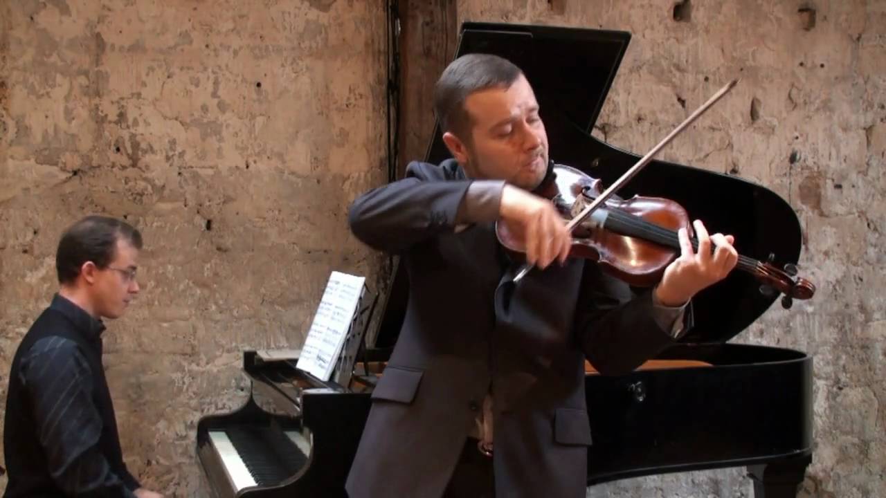 Caprice viennois  F. Kreisler -  - David Galoustov violon -Julien Gernay piano