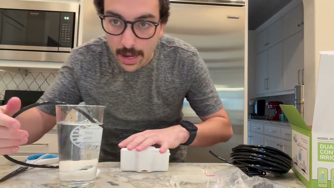 Dual Knob Control Drip Irrigation Kit Review & Unboxing