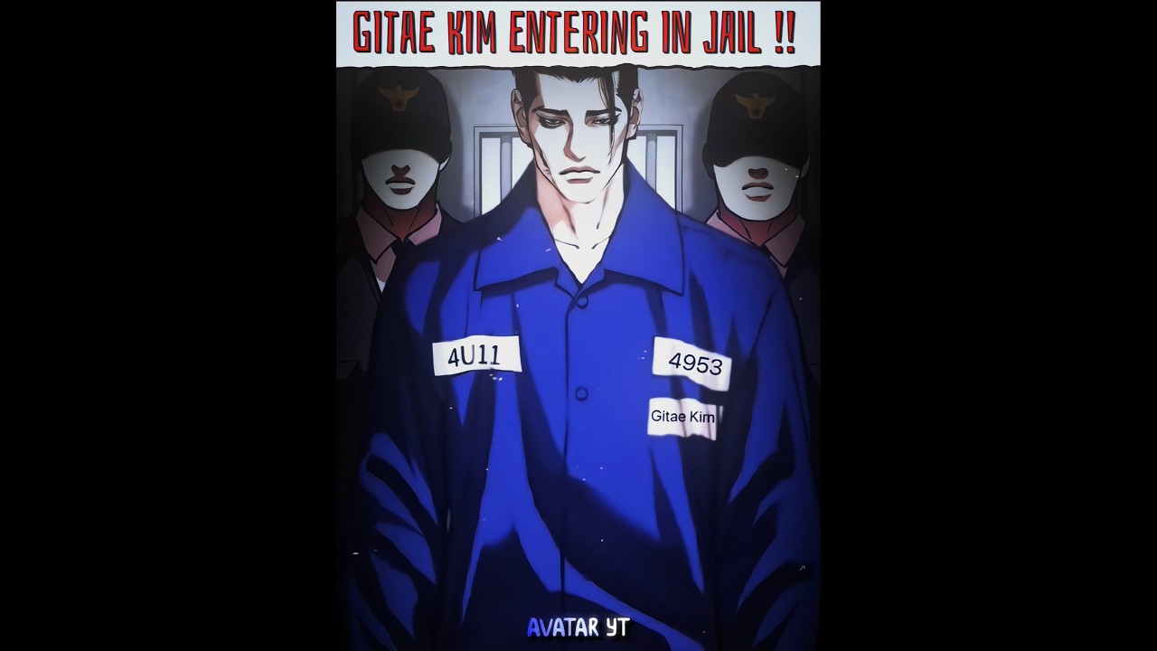Gun Park Vs Gitae Kim Prison Fight #lookism #lookismreact #lookismedits #shorts