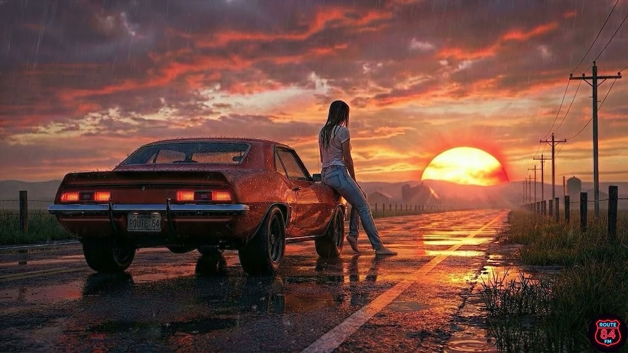 Route84FM – Quiet Arrival | Cinematic Retro Ambient House, Night Drive, 100 BPM
