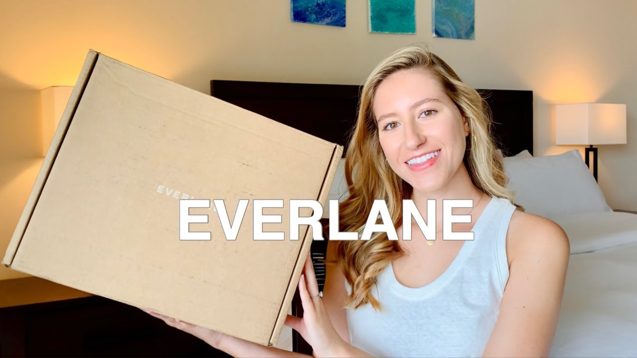 EVERLANE SUMMER HAUL! | Dresses, lightweight pants, summer jeans, tanks...