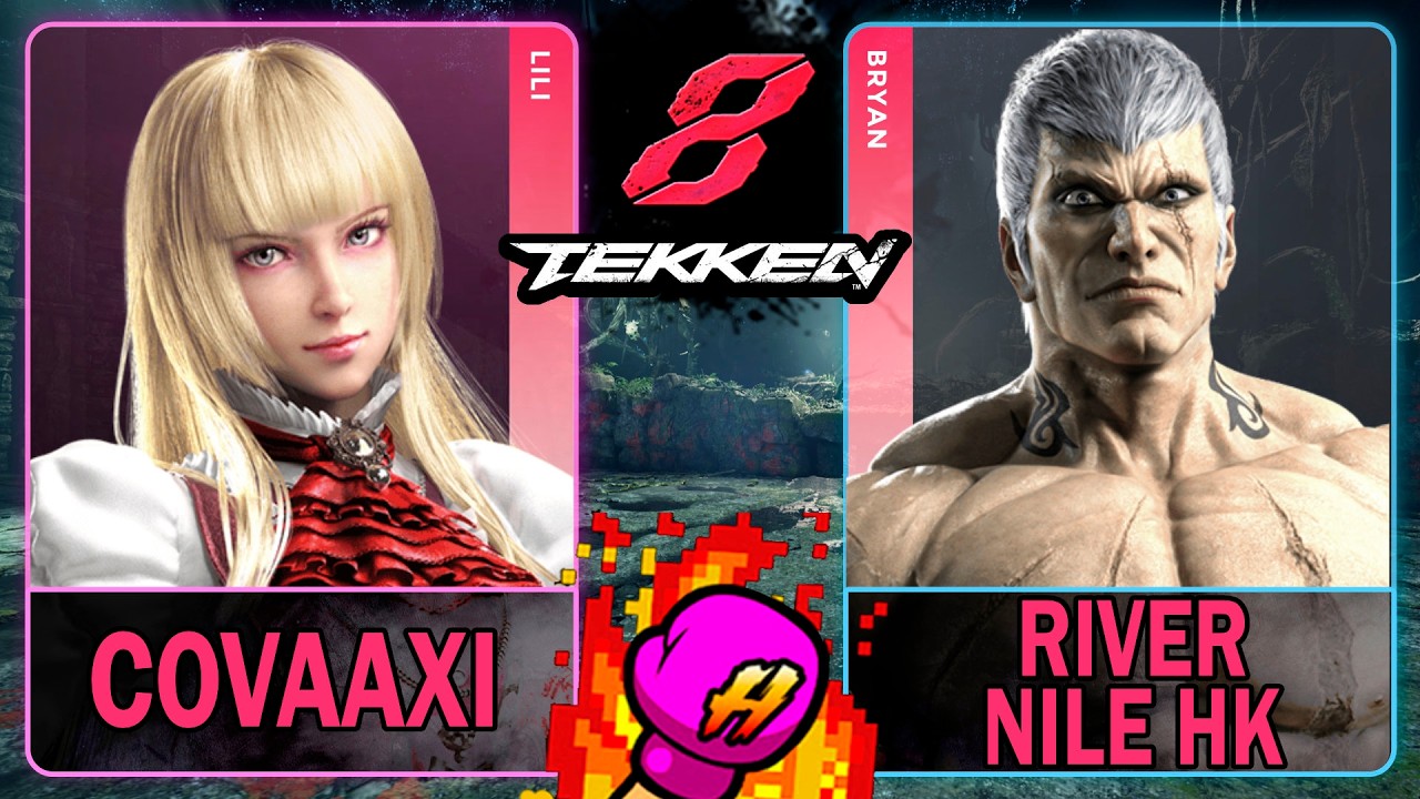 Tekken 8 Covaaxi (LILI) VS River Nile HK (BRYAN)🥊 鉄拳8🥊4K 60ᶠᵖˢ🥊T8 🥊TK8🥊#tekken