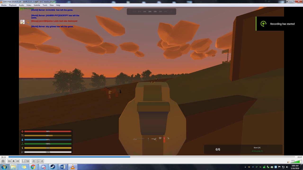 Unturned Civil War Pistol Dual!