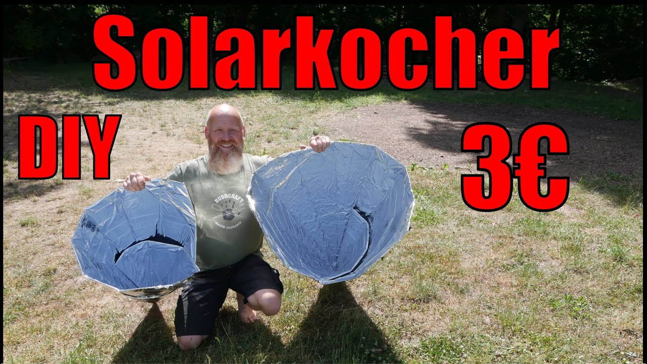 DIY Solarkocher für 3€ selber bauen & Test