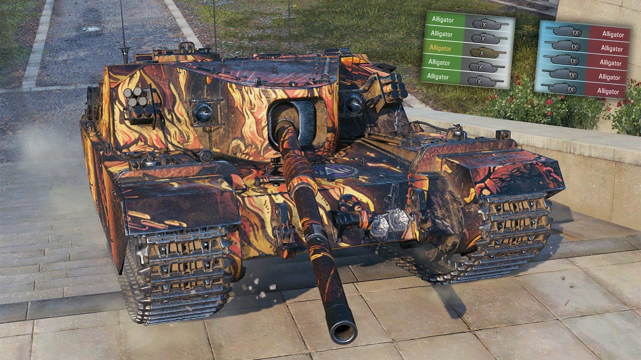 Battle of the Alligators in Paris &bull; FV205b Alligator WoT Gameplay