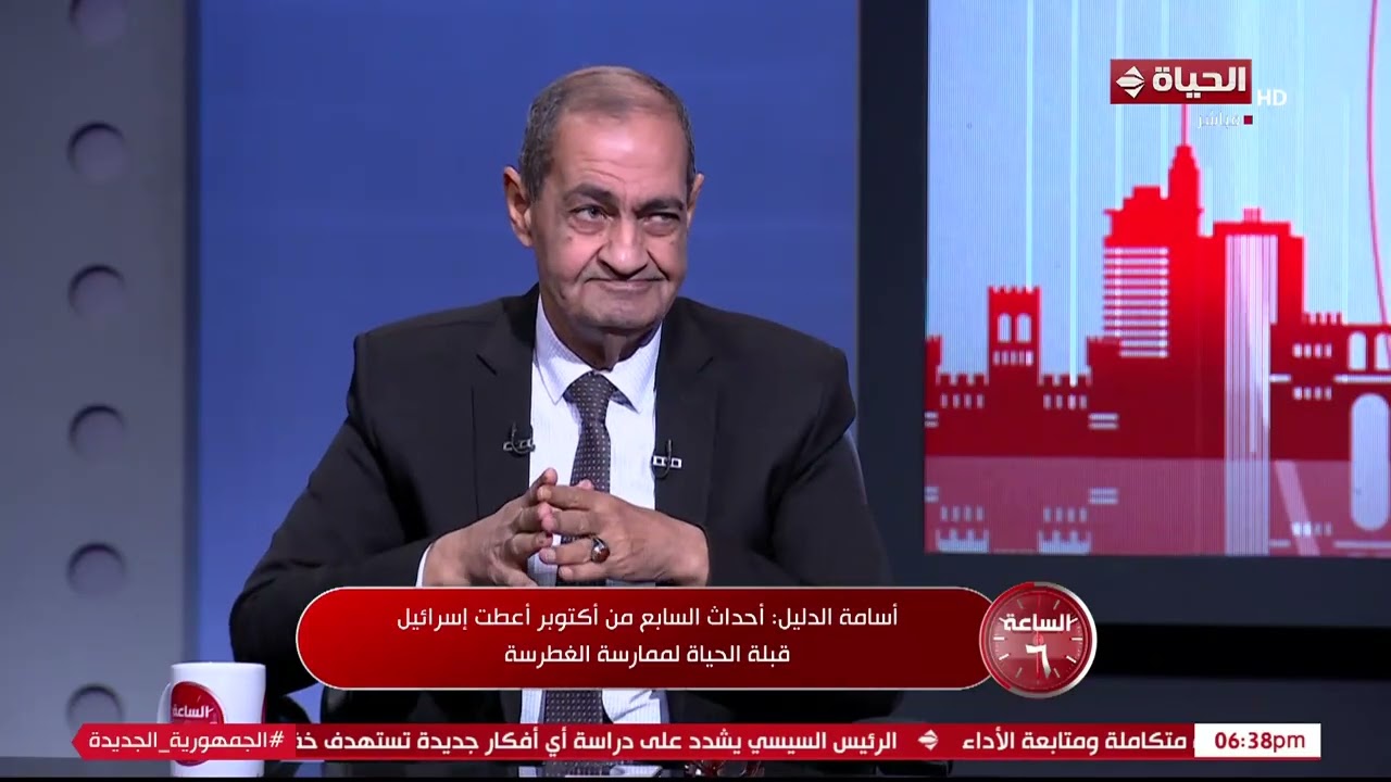 الساعة 6 - أسامة الدليل: إسرائـ ـيل تريد تدمير البرنامج الصاروخي لإيران وإنهاء البرنامج النووي