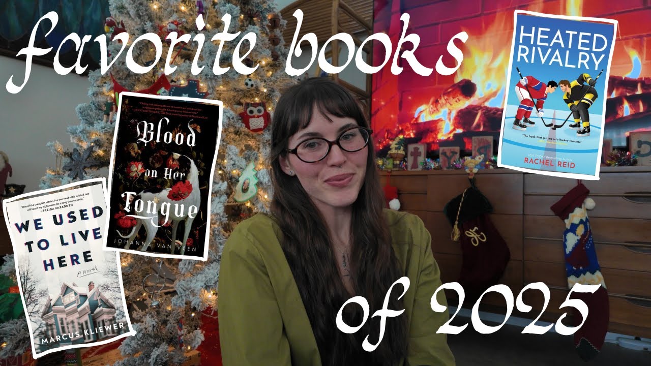 Vlogmas day sixteen: My favorite books i've read in 2025