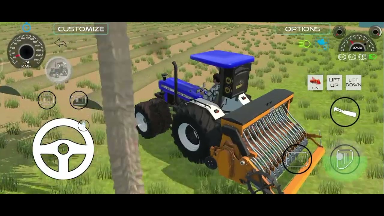 We enjoy with buldozer in farm #01 #automobile #gameryash #gaming #farming #buldozer #gamingshorts 