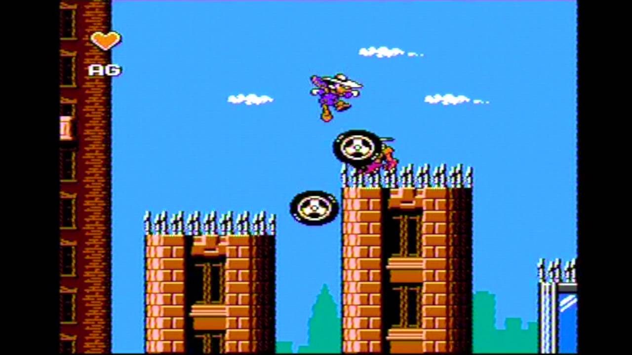 Darkwing Duck Real NES Gameplay