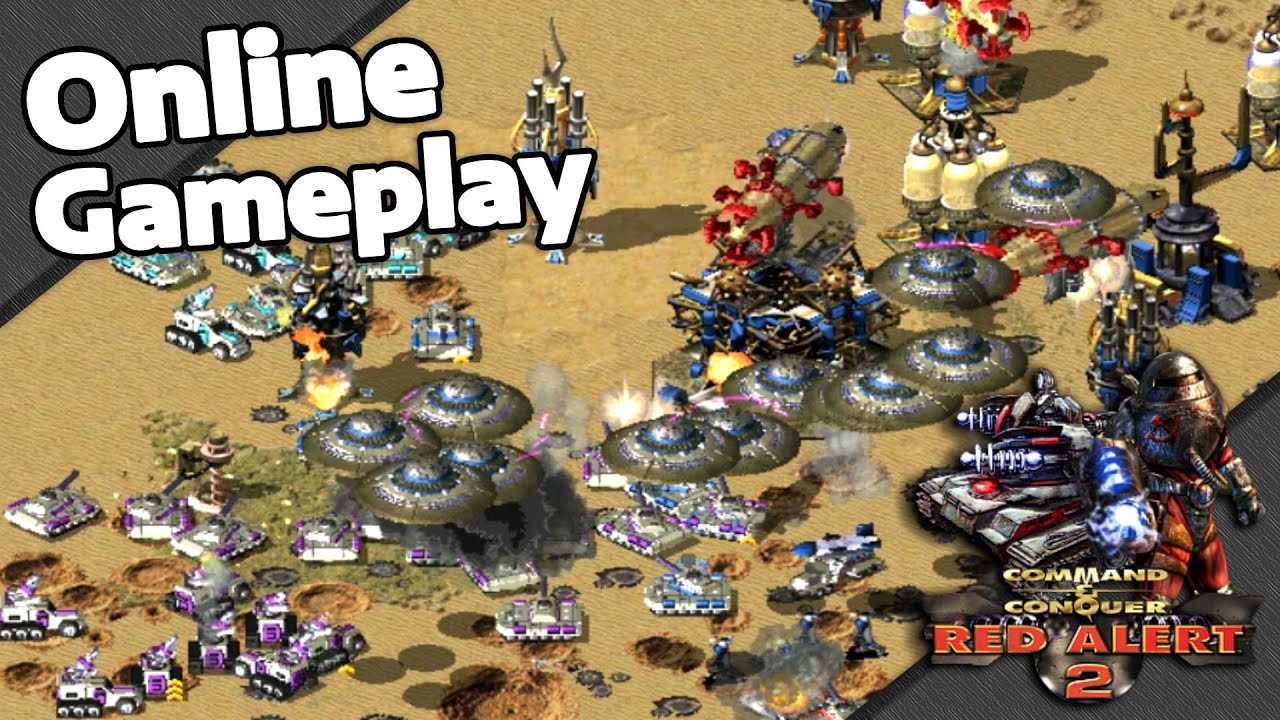 Red Alert 2 Online | 4 vs 4 | [Yuri's Revenge] 🔔