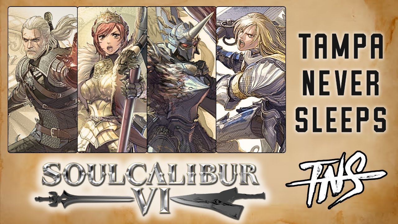 TNS SOULCALIBUR VI TOURNEY (Geralt Nightmare Siegfried Hilda) Pools Top 8 SC6 SOUL CALIBUR 6