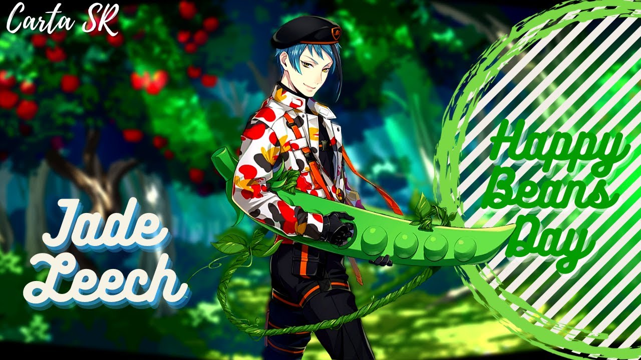Jade Leech ~Carta SR - Happy Beans Day~ Sub Español