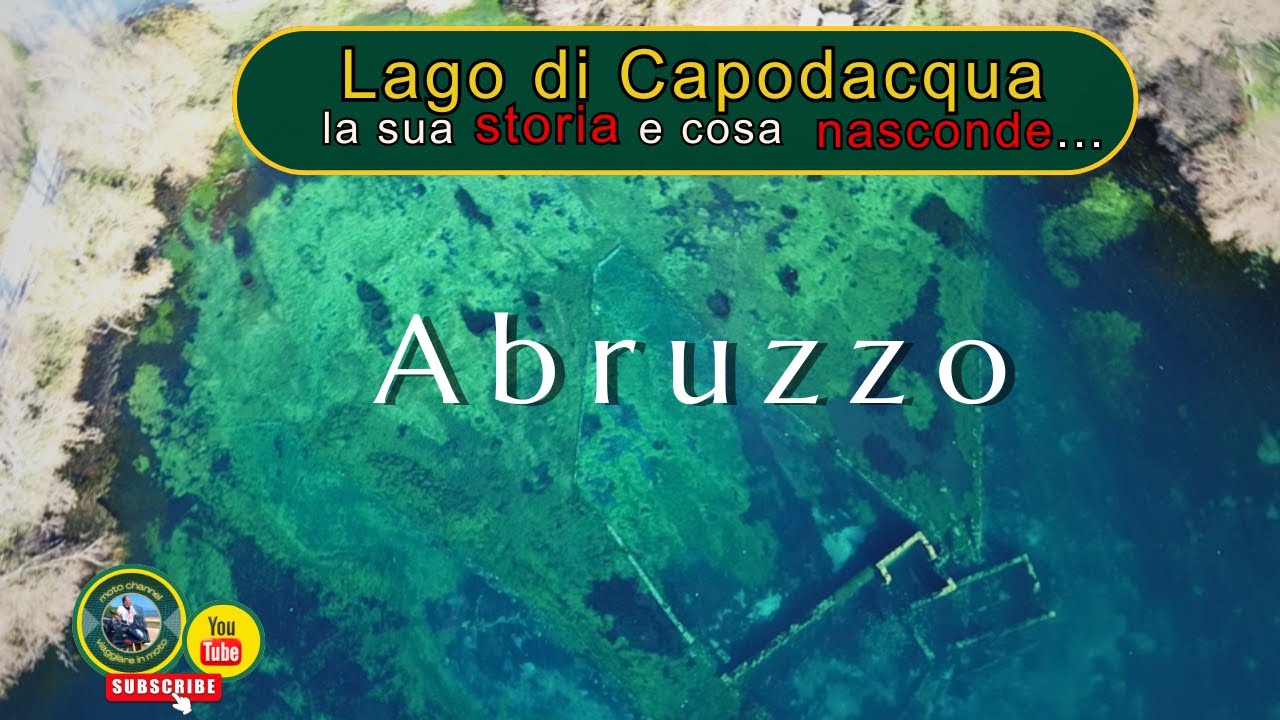 Lago di Capodacqua in Abruzzo. Cosa nasconde il suo fondale?