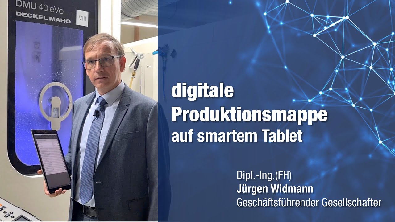 Digitale Produktionsmappe mit EVOjetstream
