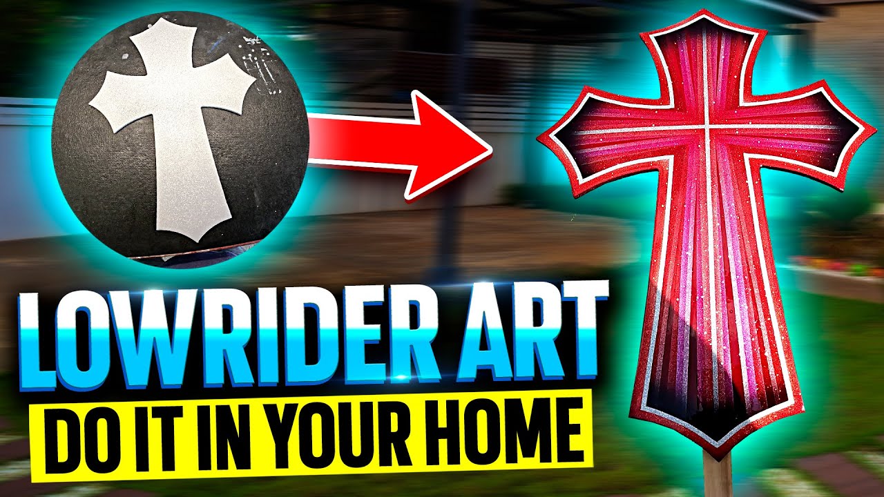 HOW TO DO LOWRIDER ART AT HOME