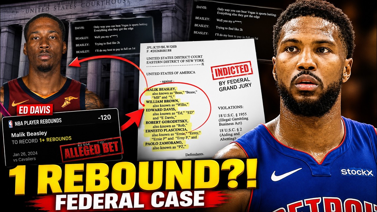 Malik Beasley Indicted In Federal Gambling Case&hellip; The Texts Look BAD!!